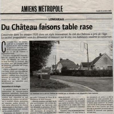 Courrier Picard du 23 Octobre 2006